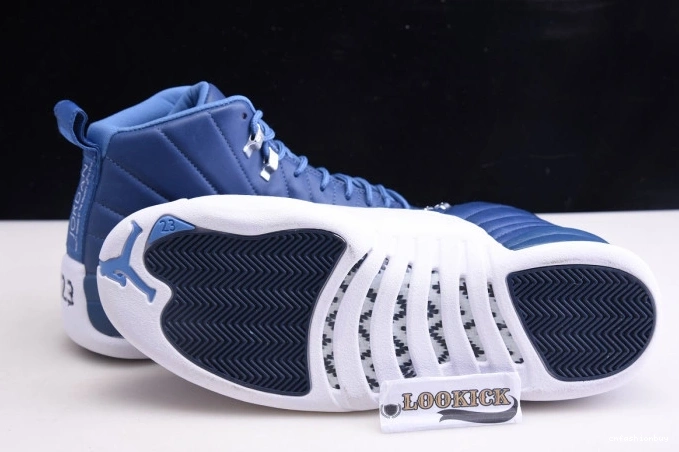 Blue 12 Air Retro 130690-404 Jordan Stone 0801